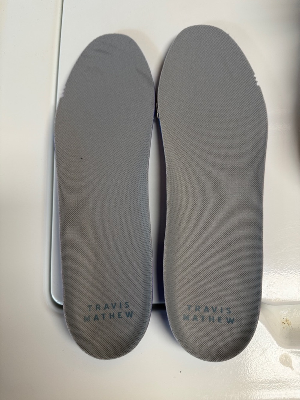 Travis Mathew White and Tan Low-Top Mesh golf shoes ⛳⛳⛳⛳ - Picture 5 of 5